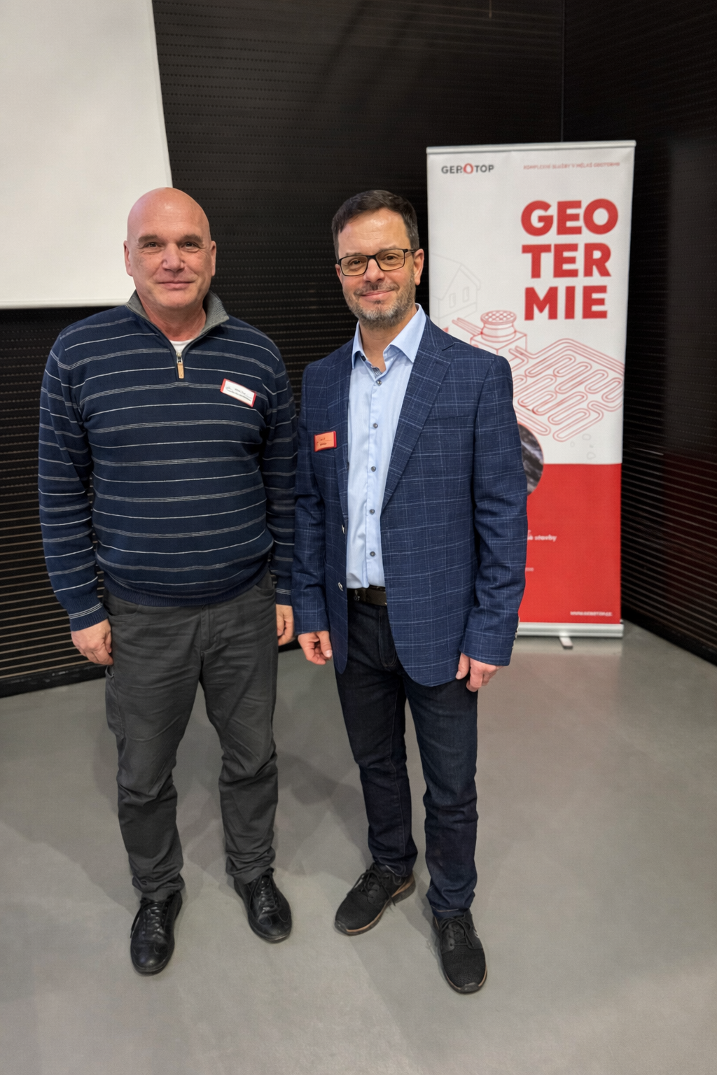 V. Šturc na konferenci Energetické architektury budov v Praze.